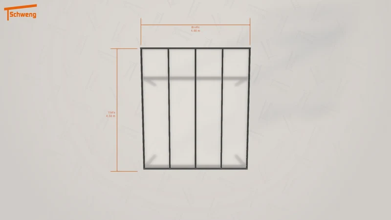 #DE Schweng Pultdachcarport S400 (ID ygn2jp)