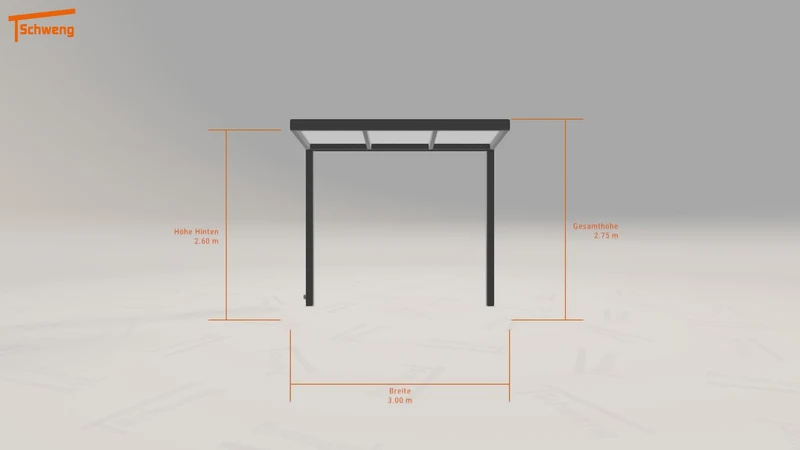 #DE Schweng Terrassenüberdachung S350 (ID 9wp5vq)