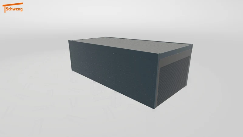 #DE Schweng Flachdachcarport C600 (ID pbjdpz) #MTG