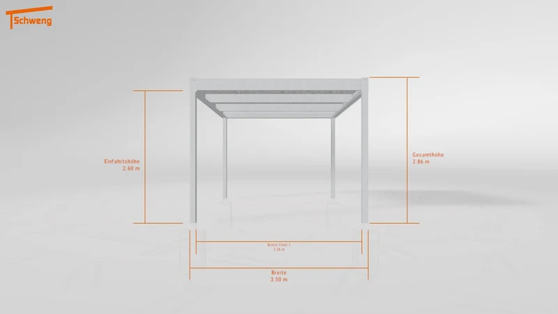 #DE Schweng Flachdachcarport C600 (ID bkg7p5) #MTG