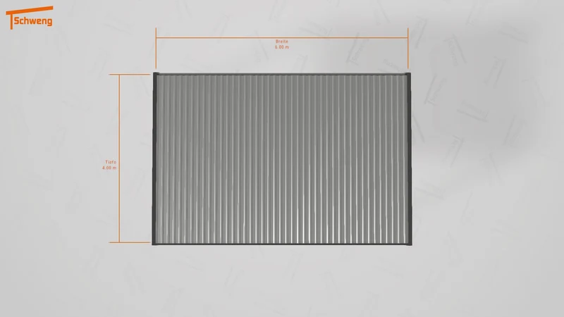 #DE Schweng Flachdachcarport C600+ (ID 5mwnyp) #MTG