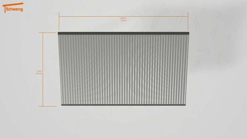 #DE Schweng Pultdachcarport S400 (ID 338wvp) #MTG