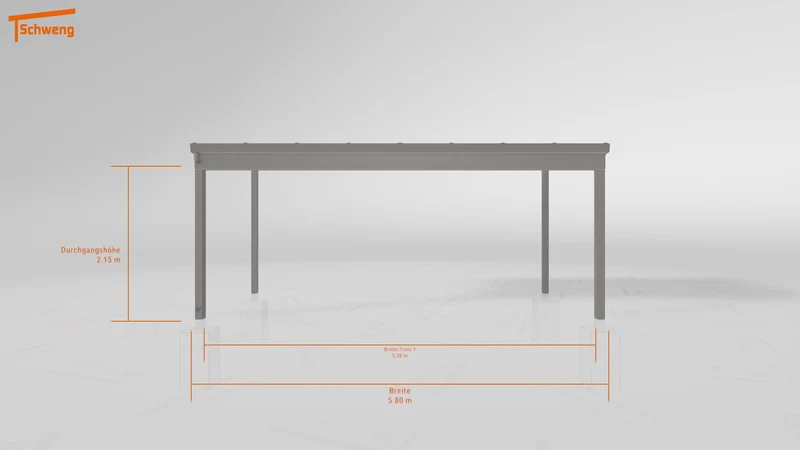 #DE Schweng Terrassenüberdachung S350 (ID zbgj7m)