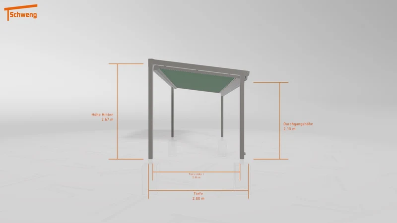 #DE Schweng Terrassenüberdachung S350 (ID zbgj7m)