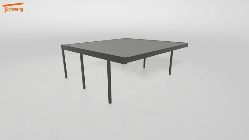 #DE Schweng Flachdachcarport C600+ (ID jj9928) #MTG