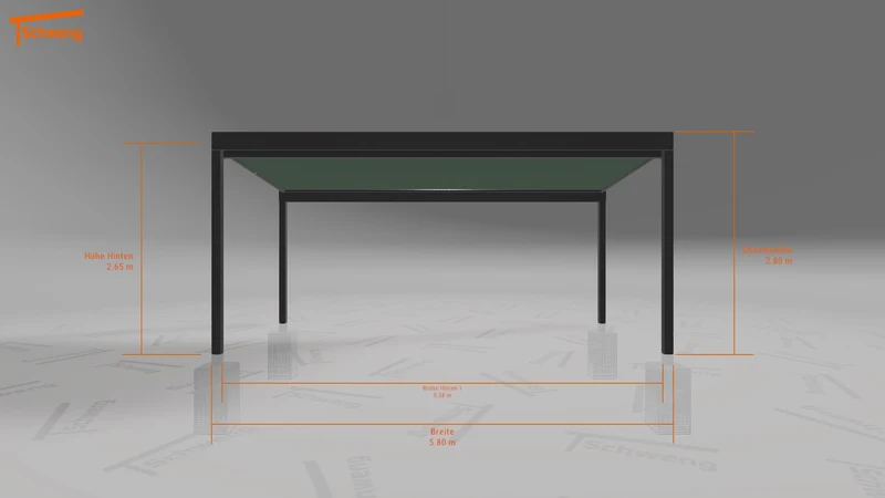 #DE Schweng Terrassenüberdachung S350 (ID 5mwwjd)
