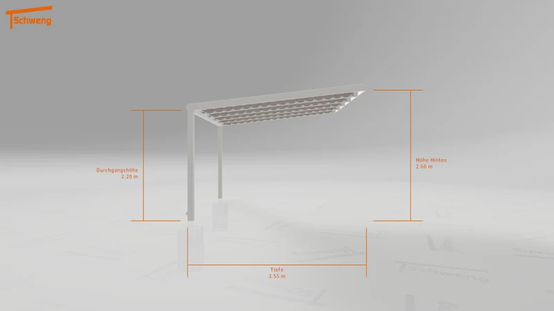 #DE Schweng Terrassenüberdachung S350 (ID dv33v7)