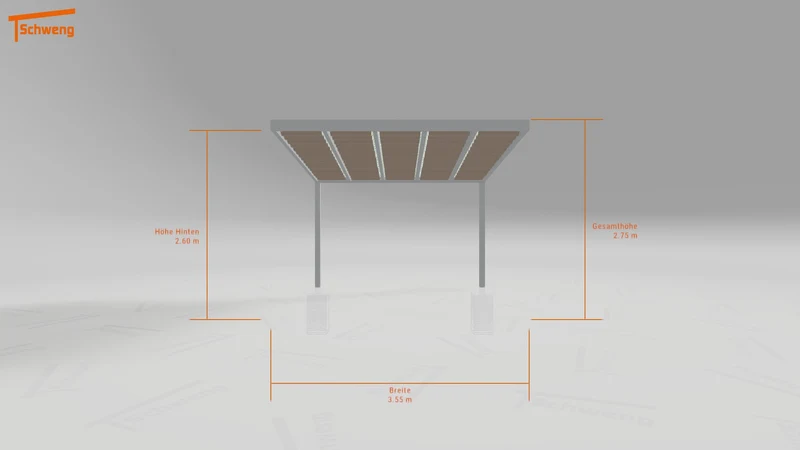 #DE Schweng Terrassenüberdachung S350 (ID 338833)