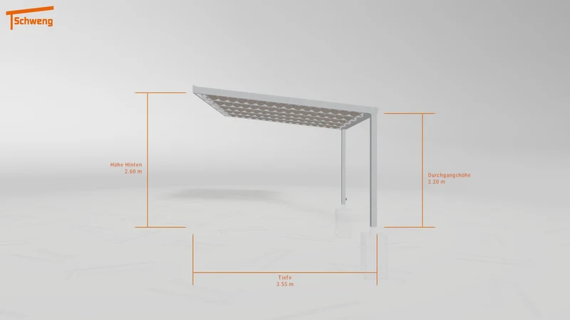 #DE Schweng Terrassenüberdachung S350 (ID 338833)