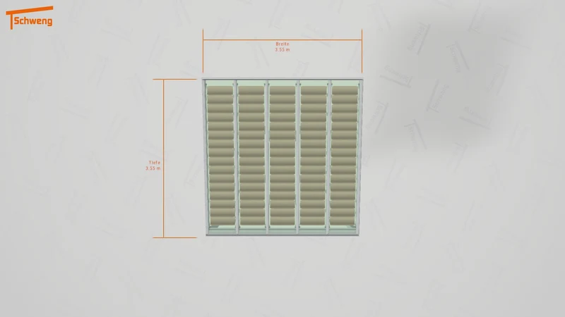 #DE Schweng Terrassenüberdachung S350 (ID 338833)
