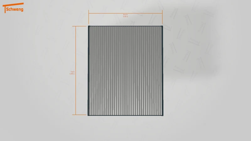 #DE Schweng Flachdachcarport C600 (ID k2yybp)