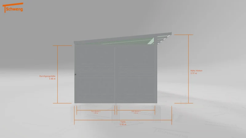 #DE Schweng Pultdachcarport S400 (ID zbgygg) #MTG