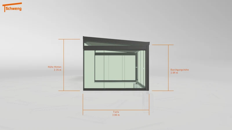 #AT Schweng Terrassenüberdachung S400 (ID jj9y9n)