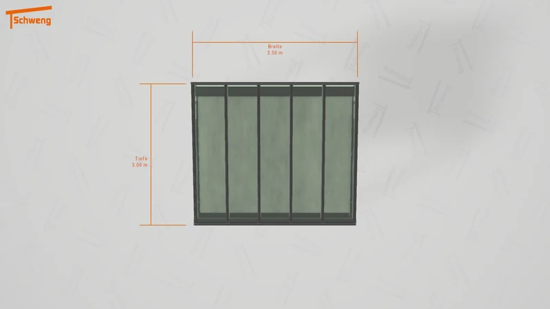 #AT Schweng Terrassenüberdachung S400 (ID jj9y9n)