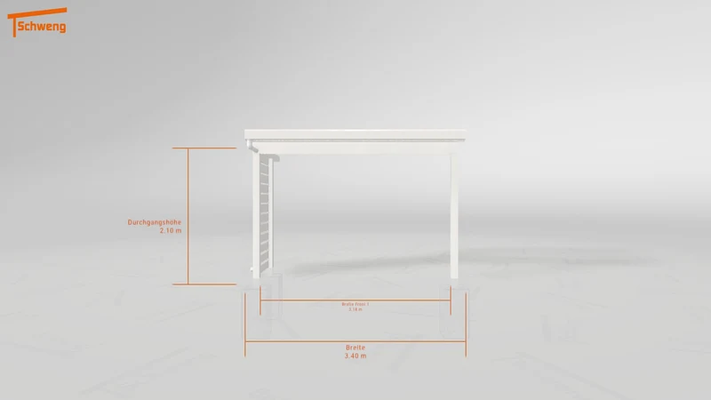 #DE Schweng Terrassenüberdachung S400 (ID x7ngn9)