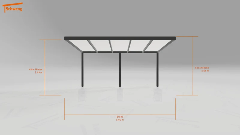 #DE Schweng Terrassenüberdachung S350 (ID 85bprw)