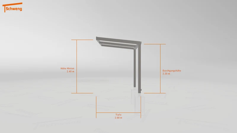 #DE Schweng Terrassenüberdachung S350 (ID 42jw4z)