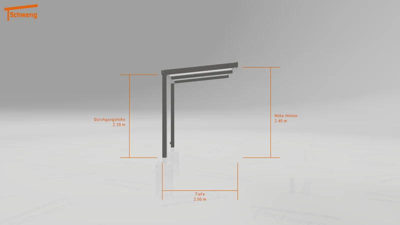 #DE Schweng Terrassenüberdachung S350 (ID 42jw4z)
