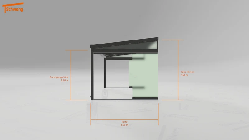 #DE Schweng Terrassenüberdachung S400 (ID 9wpxmv)