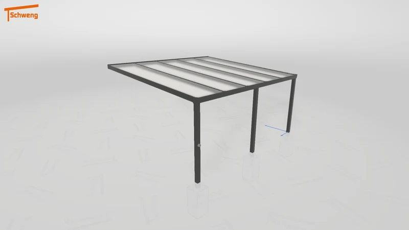 #DE Schweng Terrassenüberdachung S400 (ID n5x37g)