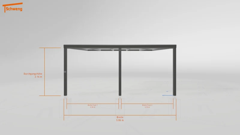 #DE Schweng Terrassenüberdachung S400 (ID n5x37g)