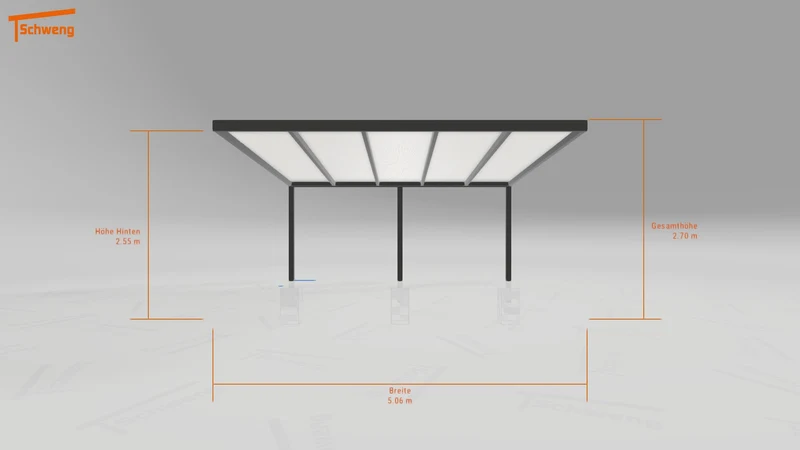 #DE Schweng Terrassenüberdachung S400 (ID n5x37g)