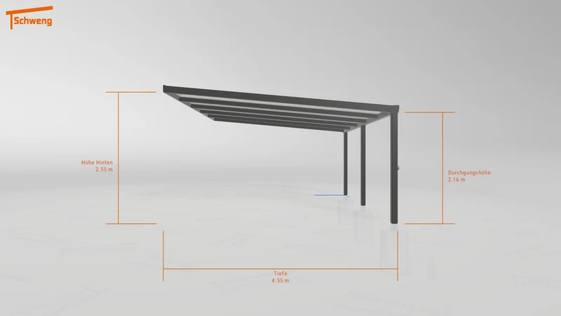 #DE Schweng Terrassenüberdachung S400 (ID n5x37g)
