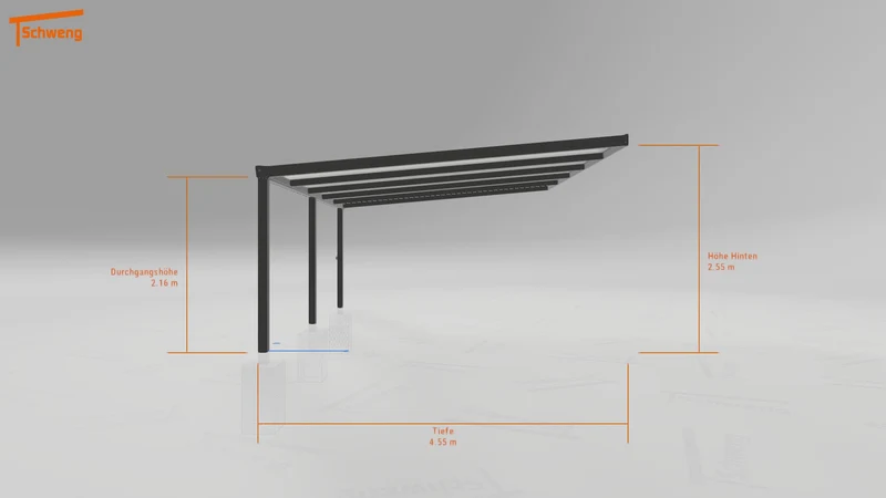 #DE Schweng Terrassenüberdachung S400 (ID n5x37g)