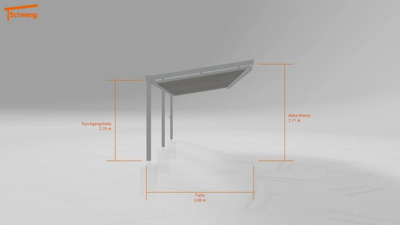 #DE Schweng Terrassenüberdachung S400 (ID x7nk9g)