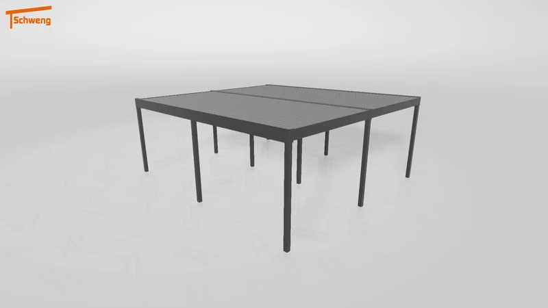 #DE Schweng Flachdachcarport C600 (ID 77mg3p) #MTG