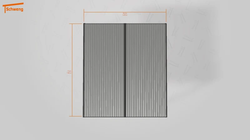 #DE Schweng Flachdachcarport C600 (ID 77mg3p) #MTG