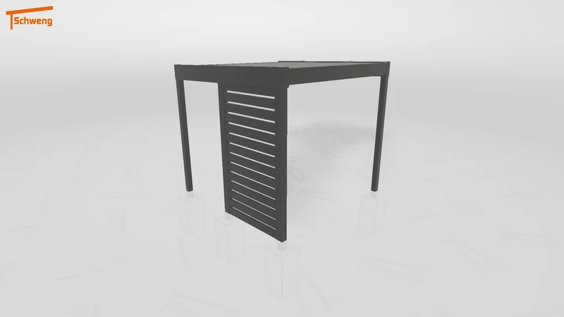 #DE Schweng Flachdachcarport C600 (ID qdwnv8) #MTG