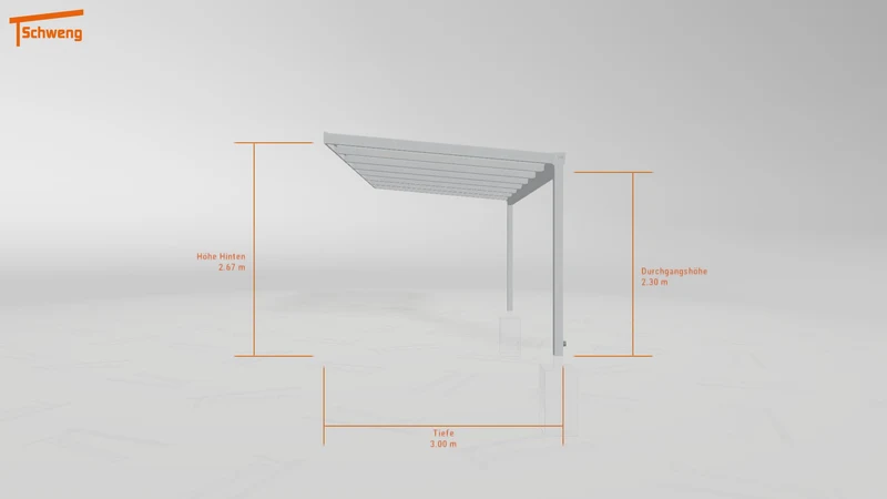 #AT Schweng Terrassenüberdachung S400 (ID n5xn4b)