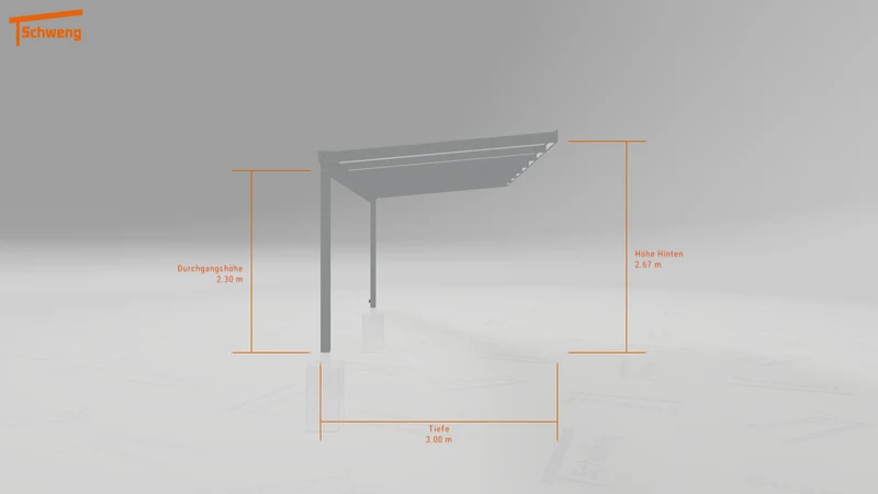 #AT Schweng Terrassenüberdachung S400 (ID n5xn4b)