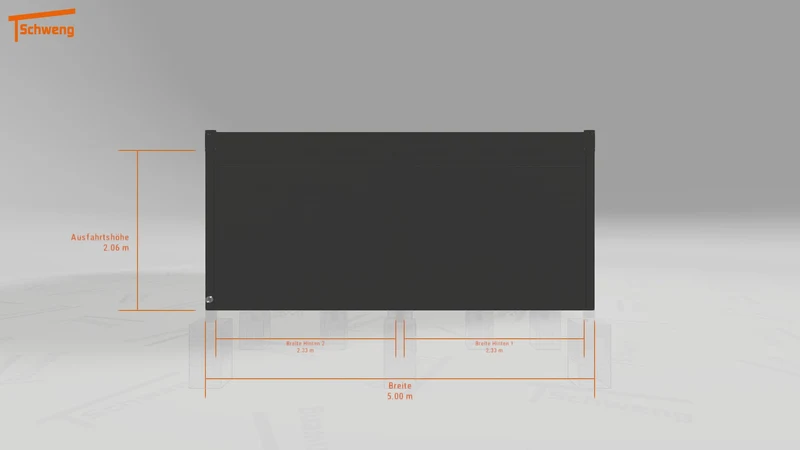 #DE Schweng Flachdachcarport C600+ (ID pbjq93) #MTG