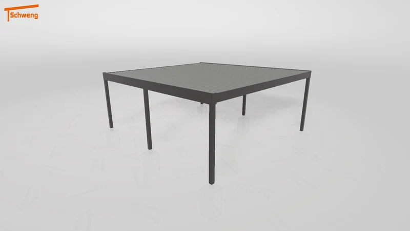 #DE Schweng Flachdachcarport C600+ (ID pbjqvk)