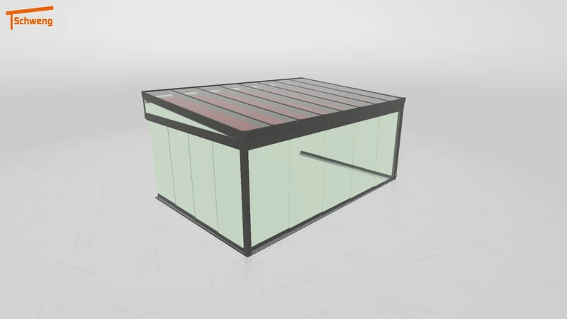 #DE Schweng Terrassenüberdachung S400 (ID pbjq5k)
