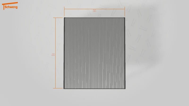 #DE Schweng Flachdachcarport C600 (ID zbgjqm) #MTG