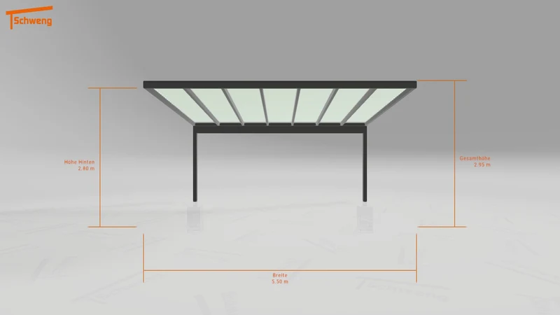 #DE Schweng Terrassenüberdachung S400 (ID w3n7g3)