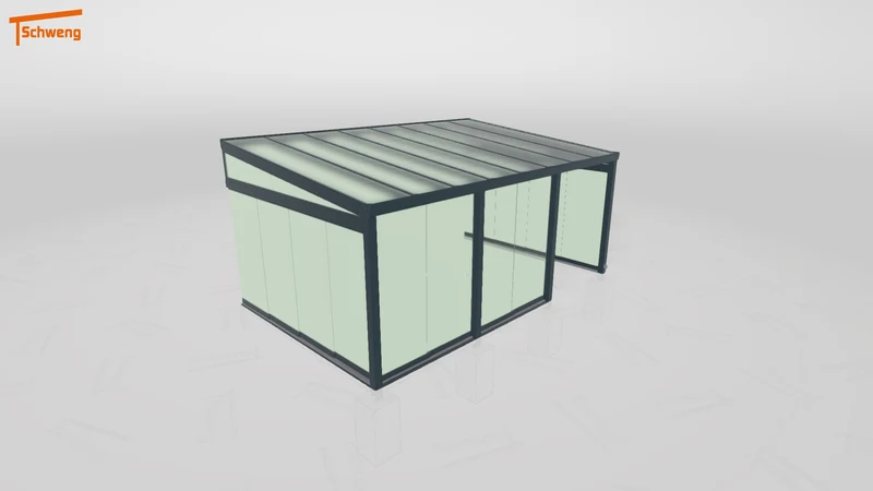 #DE Schweng Terrassenüberdachung S400 (ID 5mwwpd)