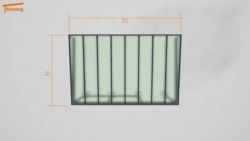 #DE Schweng Terrassenüberdachung S400 (ID 5mwwpd)