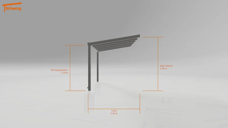 #DE Schweng Terrassenüberdachung S400 (ID g7ggw7)
