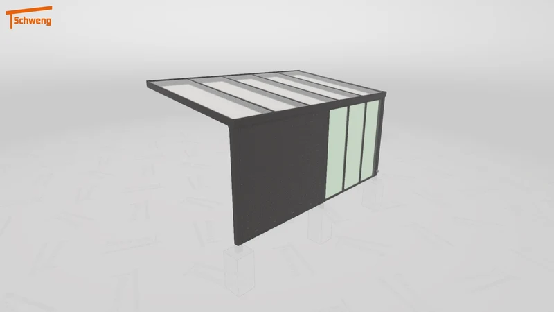 #DE Schweng Terrassenüberdachung S400 (ID w3nnzb)