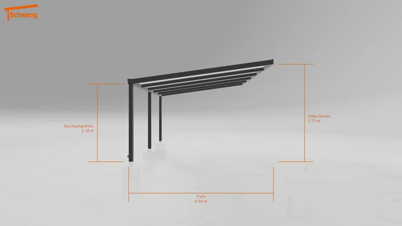 #DE Schweng Terrassenüberdachung S400 (ID v4rd8n)