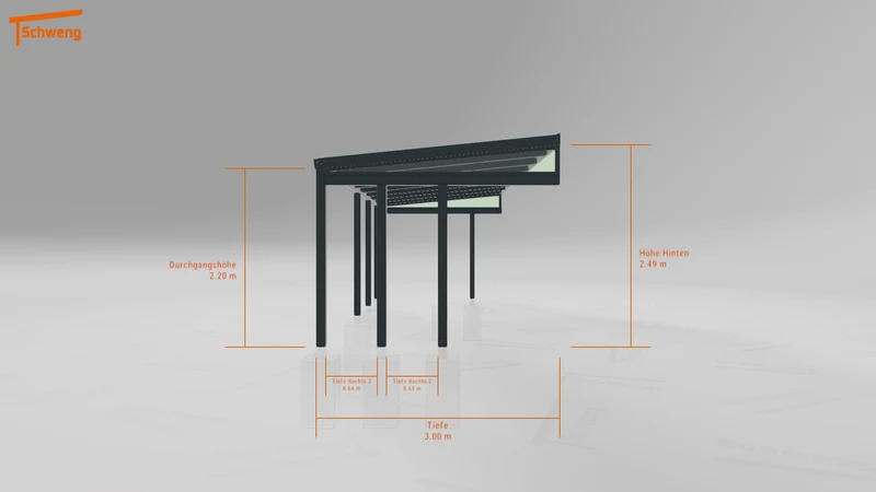 #DE Schweng Terrassenüberdachung S350 (ID zbgykg)
