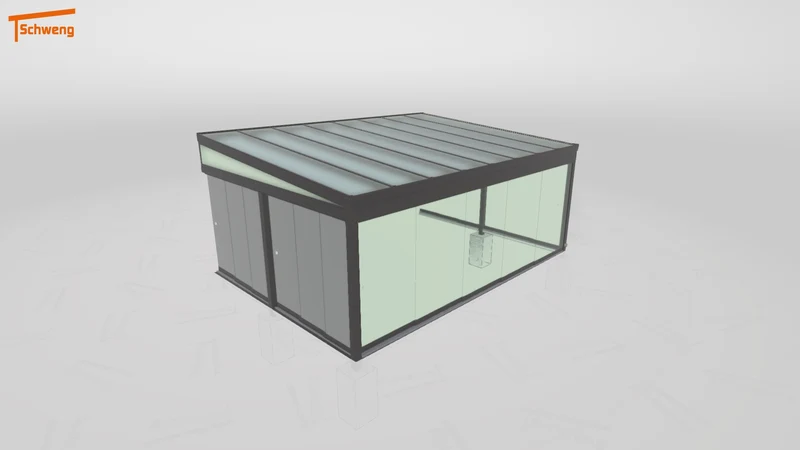#DE Schweng Terrassenüberdachung S400 (ID 42jpkd)
