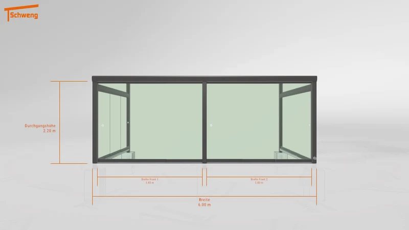 #DE Schweng Terrassenüberdachung S400 (ID n5x8nr)
