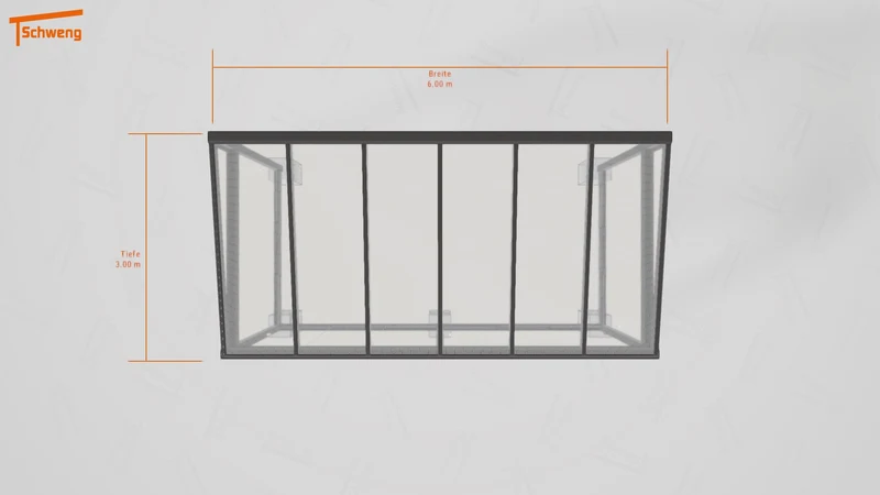 #DE Schweng Terrassenüberdachung S400 (ID n5x8nr)