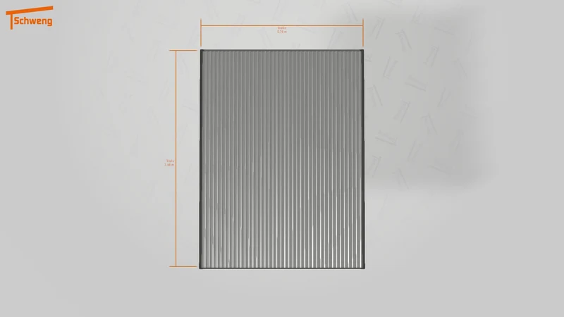 #DE Schweng Flachdachcarport C600 (ID w3nxp3)