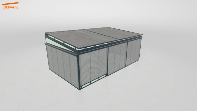 #DE Schweng Terrassenüberdachung S400 (ID 5mwznp)